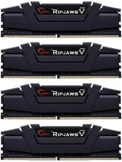 G.Skill Ripjaws V 128 GB - 4 x 32GB, DDR4 288-pin DIMM, 3200MT/s, CL16, Black color
