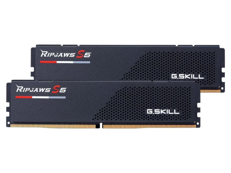 G.Skill Ripjaws S5 32 GB - 2 x 16GB, DDR5 288-pin DIMM, 5600MT/s, CL36, Black color - Featured Image