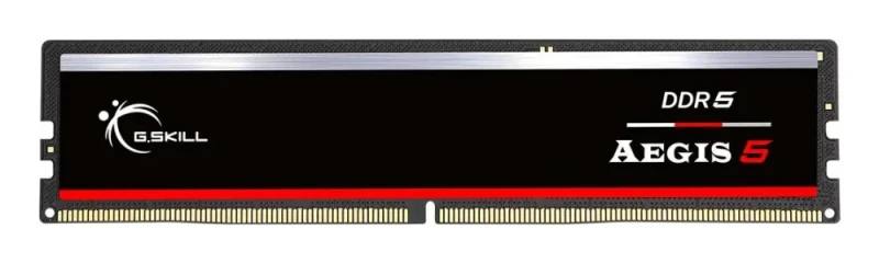 G.Skill Aegis 5 16 GB - 1 x 16GB, DDR5 288-pin DIMM, 6000MT/s, CL36, Black / Red color - Featured Image