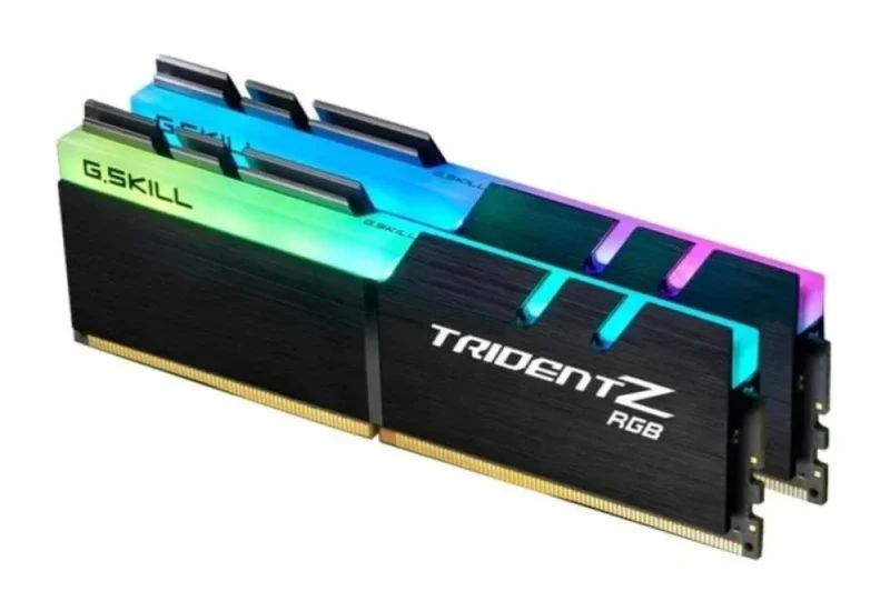 G.Skill Trident Z RGB 16 GB - 2 x 8GB, DDR4 288-pin DIMM, 3000MT/s, CL16, Black color - Featured Image