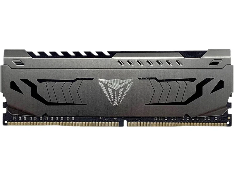 Patriot Viper Steel 16 GB - 1 x 16GB, DDR4 288-pin DIMM, 3200MT/s, CL16, Silver / Black color - Featured Image