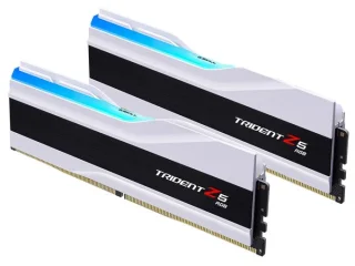 G.Skill Trident Z5 RGB 48 GB - 2 x 24GB, DDR5 288-pin DIMM, 8400MT/s, CL40, White color