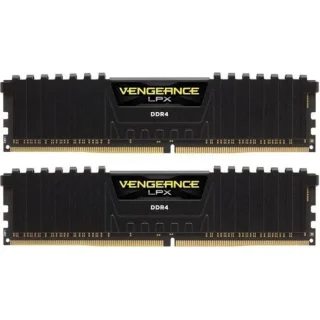 Corsair Vengeance LPX 32 GB - 2 x 16GB, DDR4 288-pin DIMM, 2400MT/s, CL14, Black / Yellow color