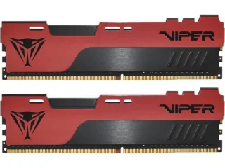 Patriot Viper Elite II 16 GB - 2 x 8GB, DDR4 288-pin DIMM, 3200MT/s, CL18, Red / Black color