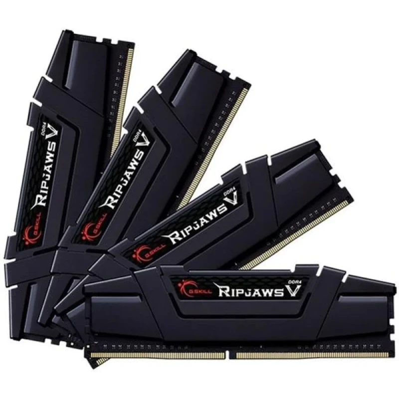 G.Skill Ripjaws V 128 GB - 4 x 32GB, DDR4 288-pin DIMM, 3600MT/s, CL18, Black color - Featured Image