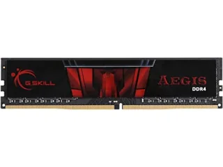 G.Skill Aegis 8 GB - 1 x 8GB, DDR4 288-pin DIMM, 3000MT/s, CL16, Black / Red color