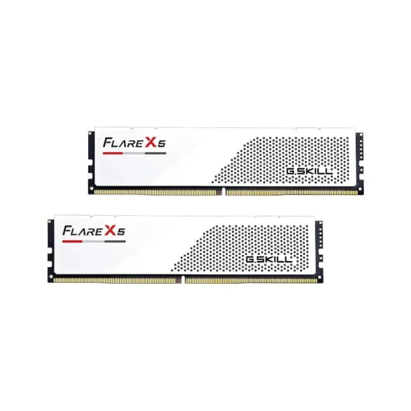 G.Skill Flare X5 64 GB - 2 x 32GB, DDR5 288-pin DIMM, 6000MT/s, CL36, White color - Featured Image