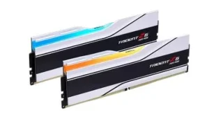 G.Skill Trident Z5 Neo RGB 32 GB - 2 x 16GB, DDR5 288-pin DIMM, 6000MT/s, CL26, Black / White color