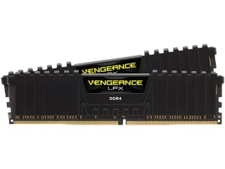 Corsair Vengeance LPX 16 GB - 2 x 8GB, DDR4 288-pin DIMM, 3600MT/s, CL18, Black / Yellow color