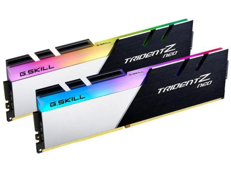 G.Skill Trident Z Neo 32 GB - 2 x 16GB, DDR4 288-pin DIMM, 4000MT/s, CL18, Black / Silver color - Featured Image