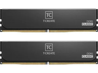 TEAMGROUP T-Create Classic 32 GB - 2 x 16GB, DDR5 288-pin DIMM, 6000MT/s, CL48, Black color