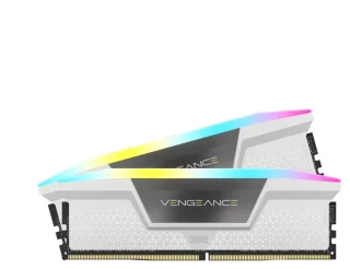 Corsair Vengeance RGB 32 GB - 2 x 16GB, DDR5 288-pin DIMM, 6200MT/s, CL36, White color