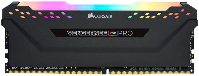 Corsair Vengeance RGB Pro 16 GB - 1 x 16GB, DDR4 288-pin DIMM, 3600MT/s, CL18, Black color - Featured Image