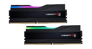G.Skill Trident Z5 RGB 32 GB - 2 x 16GB, DDR5 288-pin DIMM, 8000MT/s, CL38, Black color