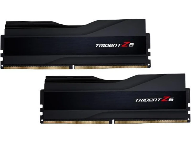 G.Skill Trident Z5 32 GB - 2 x 16GB, DDR5 288-pin DIMM, 6000MT/s, CL40, Black / Silver color - Featured Image
