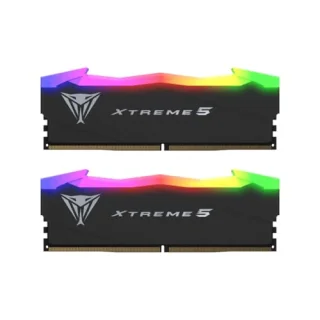 Patriot Viper Xtreme 5 RGB 48 GB - 2 x 24GB, DDR5 288-pin DIMM, 7600MT/s, CL36, Black color