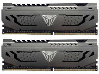 Patriot Viper Steel 64 GB - 2 x 32GB, DDR4 288-pin DIMM, 3200MT/s, CL16, Gray color
