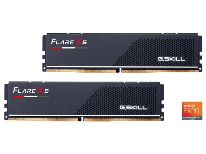 G.Skill Flare X5 96 GB - 2 x 48GB, DDR5 288-pin DIMM, 5200MT/s, CL40, Black color - Featured Image