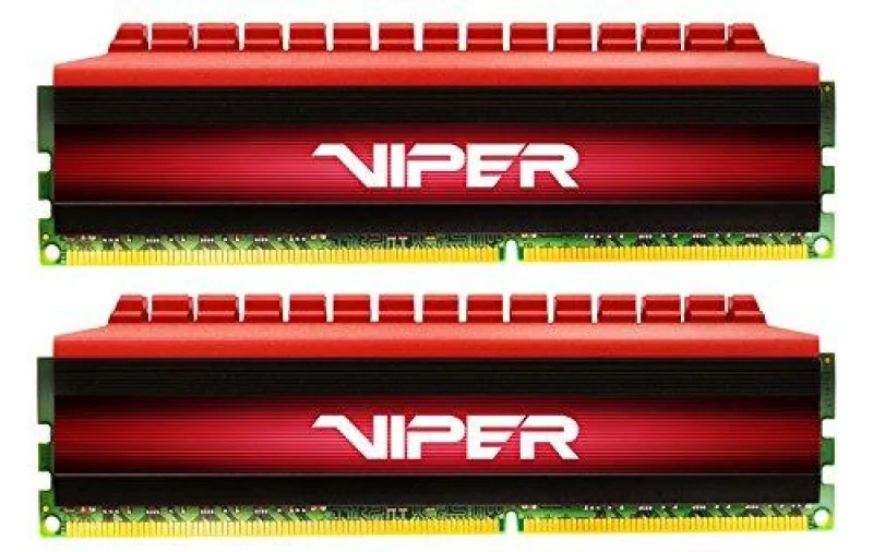 Patriot Viper 4 8 GB - 2 x 4GB, DDR4 288-pin DIMM, 2800MT/s, CL16, Black / Red color - Featured Image