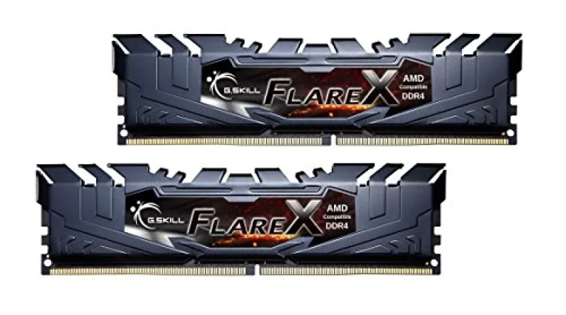 G.Skill Flare X 32 GB - 2 x 16GB, DDR4 288-pin DIMM, 3200MT/s, CL16, Black color - Featured Image