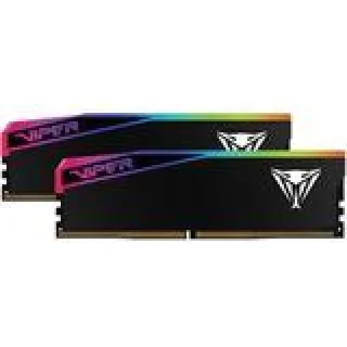Patriot Viper Elite 5 Ultra RGB 48 GB - 2 x 24GB, DDR5 288-pin DIMM, 6400MT/s, CL32, Black color