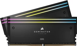 Corsair Dominator Titanium 48 GB - 2 x 24GB, DDR5 288-pin DIMM, 7000MT/s, CL36, Black color