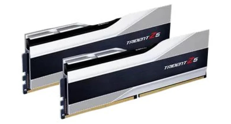 G.Skill Trident Z 32 GB - 2 x 16GB, DDR5 288-pin DIMM, 6000MT/s, CL30, White / Black color - Featured Image