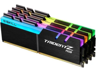G.Skill Trident Z RGB 32 GB - 4 x 8GB, DDR4 288-pin DIMM, 4266MT/s, CL17, Black color