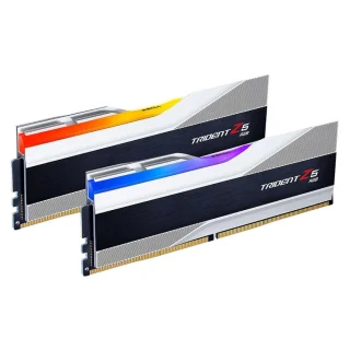 G.Skill Trident Z5 RGB 48 GB - 2 x 24GB, DDR5 288-pin DIMM, 8000MT/s, CL40, Silver / Black color