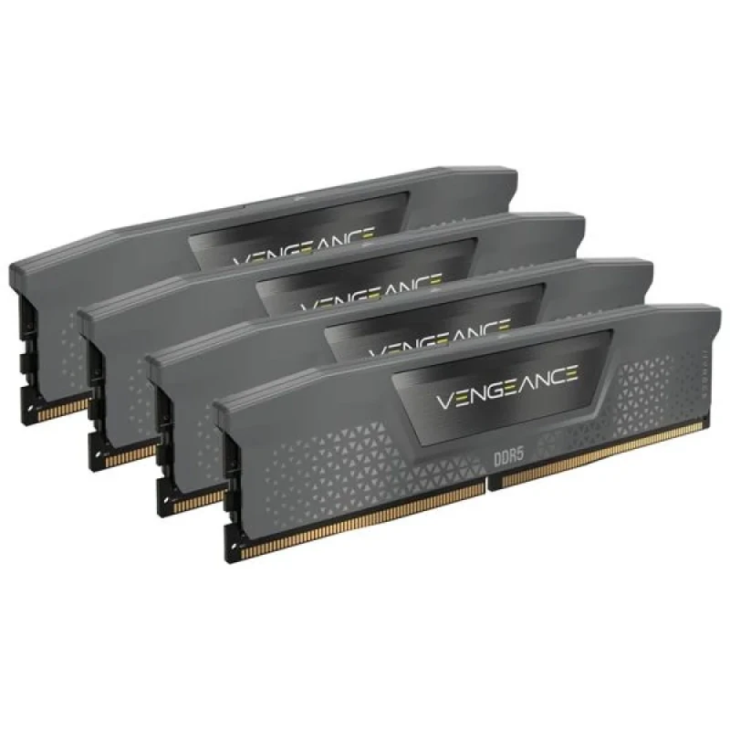 Corsair Vengeance 64 GB - 4 x 16GB, DDR5 288-pin DIMM, 6000MT/s, CL36, Black / Silver color - Featured Image