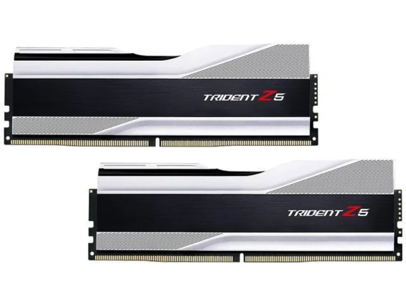 G.Skill Trident Z5 64 GB - 2 x 32GB, DDR5 288-pin DIMM, 6000MT/s, CL32, Silver / Black color - Featured Image