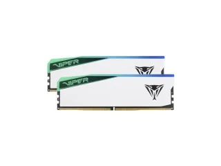 Patriot Viper Elite 5 RGB 48 GB - 2 x 24GB, DDR5 288-pin DIMM, 6000MT/s, CL42, White color