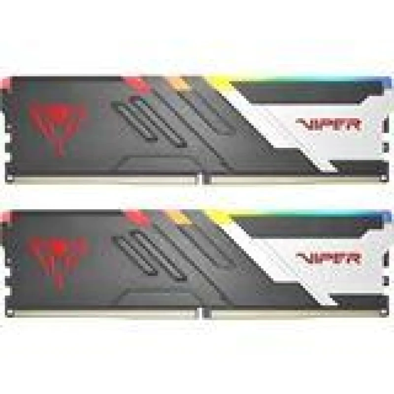 Patriot Viper Venom RGB 32 GB - 2 x 16GB, DDR5 288-pin DIMM, 6600MT/s, CL40, Black / White color - Featured Image