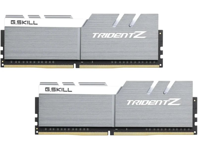 G.Skill Trident Z 16 GB - 2 x 8GB, DDR4 288-pin DIMM, 4000MT/s, CL18, Silver / White color - Featured Image