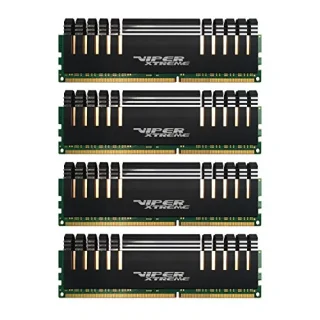 Patriot Extreme Performance 32 GB - 4 x 8GB, DDR4 288-pin DIMM, 2133MT/s, CL15, Black / White color