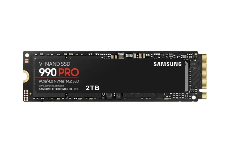 Samsung 990 Pro - 2 TB SSD, M.2 PCIe 4.0 X4, M.2-2280, 2048 MB Cache memory - Featured Image
