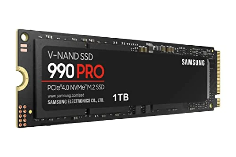 Samsung 990 Pro - 1 TB SSD, M.2 PCIe 4.0 X4, M.2-2280, 1024 MB Cache memory - Featured Image