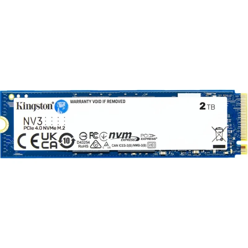 Kingston NV3 - 2 TB SSD, M.2 PCIe 4.0 X4, M.2-2280 - Featured Image