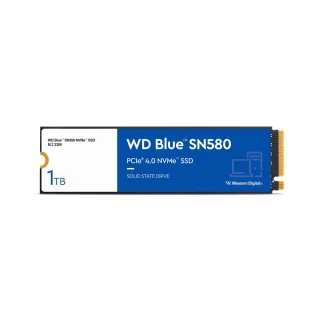 Western Digital Blue SN580 - 1 TB SSD, M.2 PCIe 4.0 X4, M.2-2280