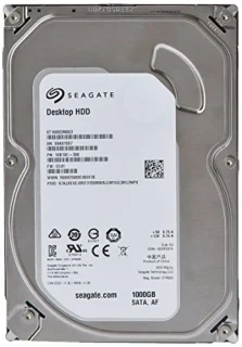 Seagate BarraCuda - 1 TB 7200 RPM, SATA 6.0 Gb/s, 3.5", 64 MB Cache memory