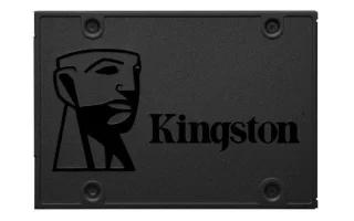 Kingston A400 - 960 GB SSD, SATA 6.0 Gb/s, 2.5"