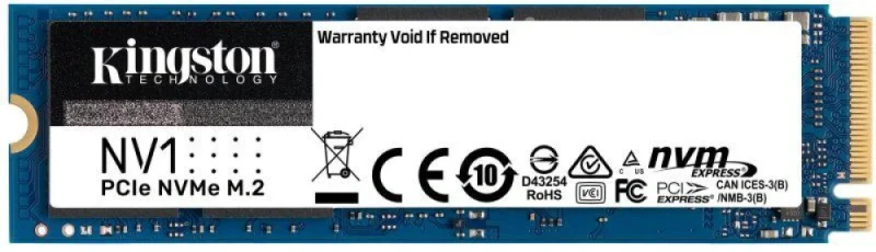 Kingston NV1 - 500 GB SSD, M.2 PCIe 3.0 X4, M.2-2280 - Featured Image