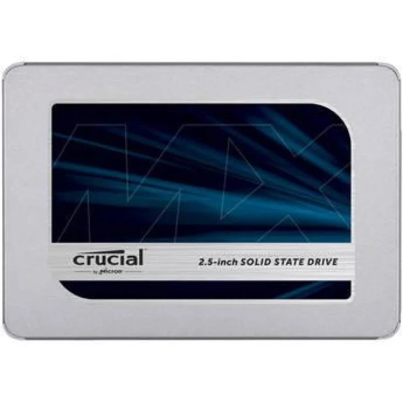 Crucial MX500 - 1 TB SSD, SATA 6.0 Gb/s, 2.5", 1024 MB Cache memory - Featured Image