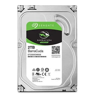 Seagate BarraCuda - 2 TB 7200 RPM, SATA 6.0 Gb/s, 3.5", 64 MB Cache memory