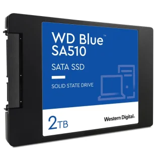 Western Digital Blue SA510 - 2 TB SSD, SATA 6.0 Gb/s, 2.5"