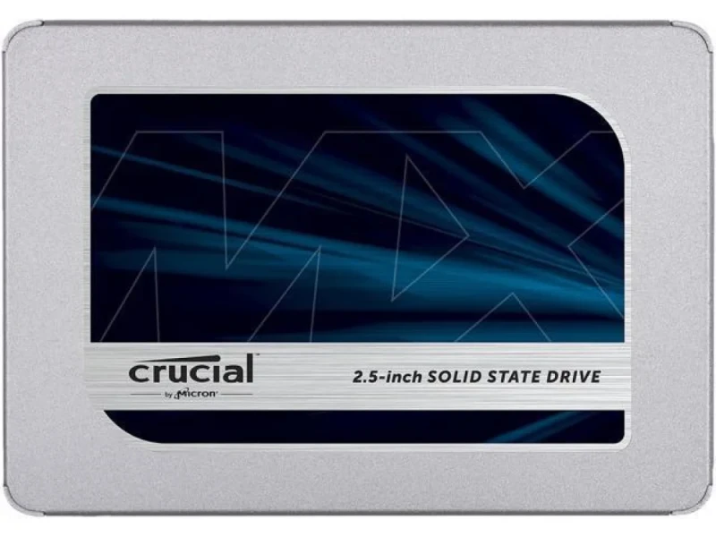 Crucial MX500 - 500 GB SSD, SATA 6.0 Gb/s, 2.5", 512 MB Cache memory - Featured Image