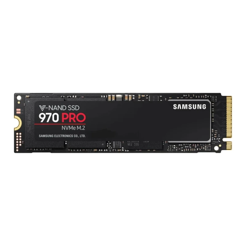 Samsung 970 Pro - 1 TB SSD, M.2 PCIe 3.0 X4, M.2-2280, 1024 MB Cache memory - Featured Image