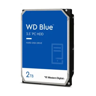 Western Digital WD Blue - 2 TB 5400 RPM, SATA 6.0 Gb/s, 3.5", 64 MB Cache memory