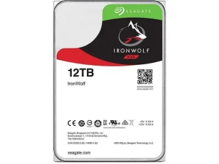 Seagate IronWolf NAS - 12 TB 7200 RPM, SATA 6.0 Gb/s, 3.5", 256 MB Cache memory
