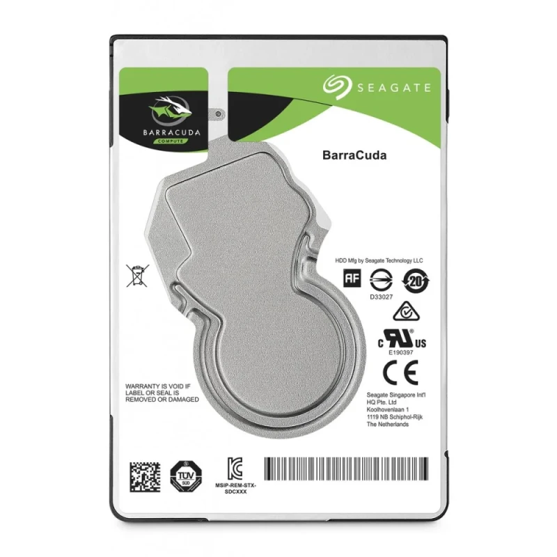 Seagate BarraCuda - 4 TB 5400 RPM, SATA 6.0 Gb/s, 2.5", 128 MB Cache memory - Featured Image